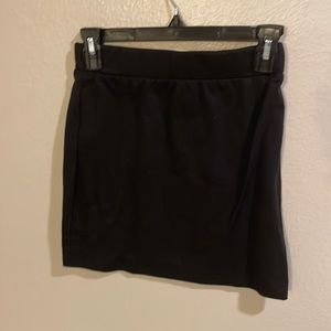 Black skirt
